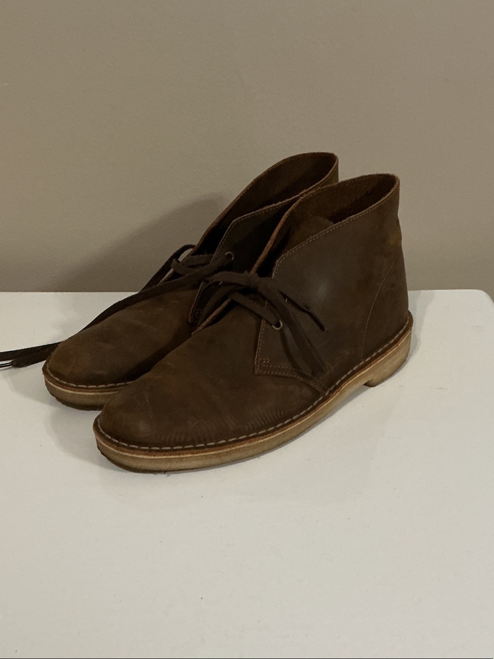 Clarks Men’s Desert Boots - Beeswax, Size 11